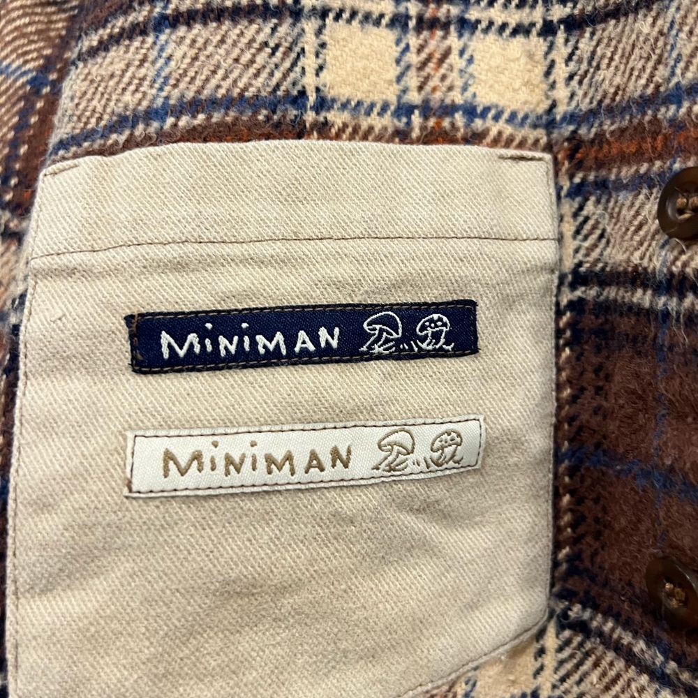 Mini Man, thick flannel shirt - Picture 11 of 12